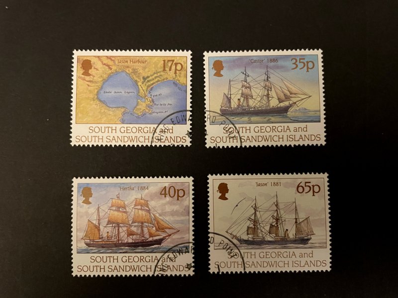 South Georgia: 1994, Centenary of Larsen's first Voyage to South Georgia, FU set 