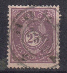 NORWAY STAMPS. 1882, Sc.#45, USED