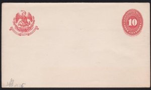 MEXICO Early postal stationery envelope - unused...........................a4654