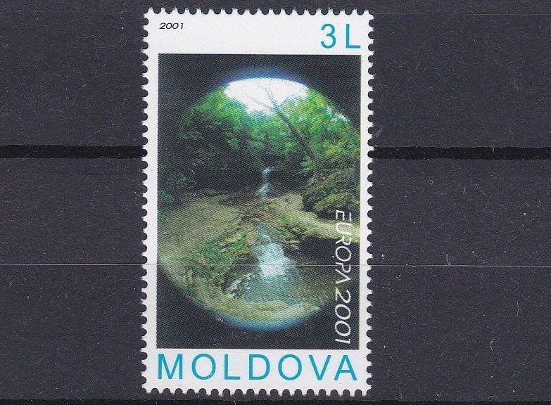 MOLDOVA     2001  EUROPA  WATER  RESOURCES      MNH