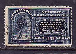 USA-Sc#E5- id10-used  10c Special Delivery-1895-