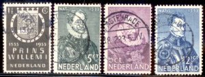 Netherlands 1933 SC# 196-9 Used E48