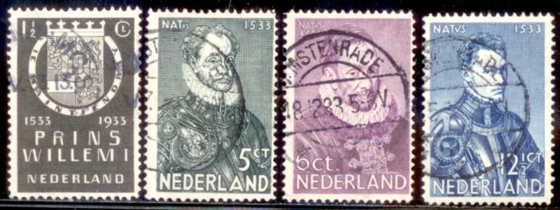 Netherlands 1933 SC# 196-9 Used E48