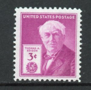 Scott # 945   unused hinged  Sheet  singles