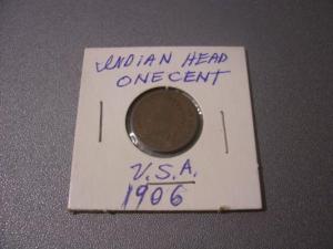 1 Cent \Indian Head Cent\ 1906 