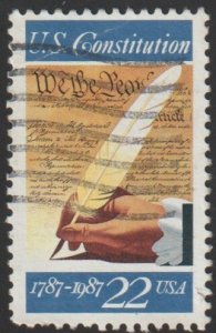SC# 2360 - (22c) - Signing of the Constitution, used single