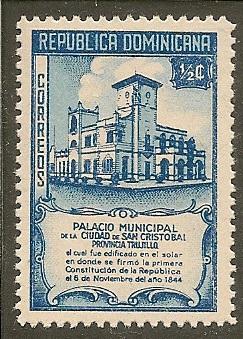 Dominican Republic    Scott  412      Building       MNH