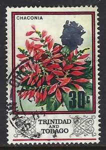 Trinidad and Tobago 154 VFU FLOWERS M468-2