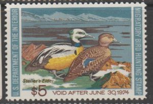 U.S. Scott #RW40 Duck Stamp - Mint Single