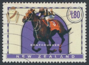 New Zealand  SC# 1327  Used  RaceHorses  see details & scans             