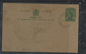 SWAZILAND  (PP0808B)  QEII   1 1/2C/1 1/2D PSC CTO 