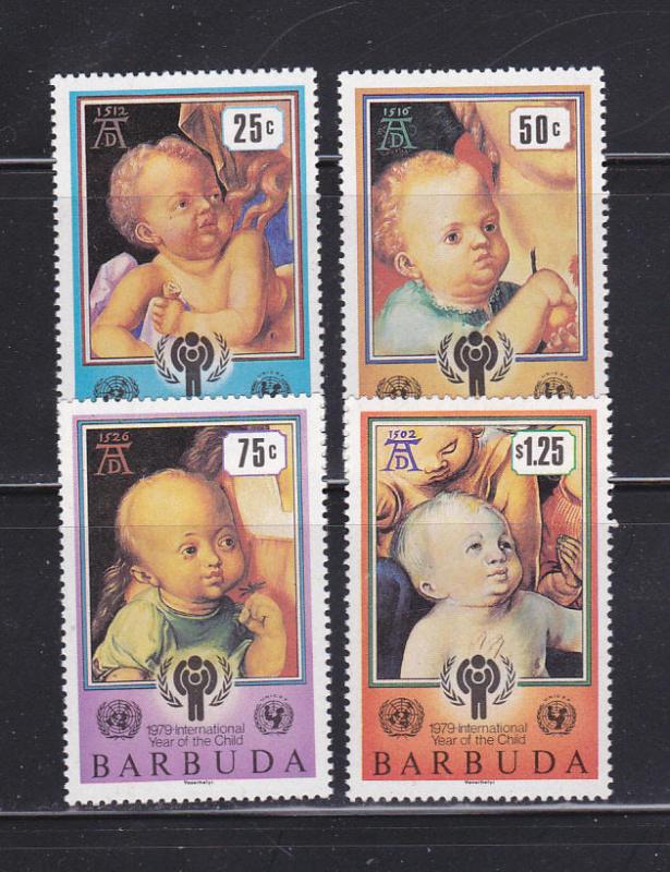 Barbuda 409-412 Set MNH IYC, International Year Of The Child