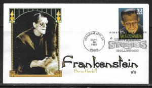 United States 3170 Frankenstein WII Cachet FDC (z4)