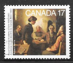 Canada 849: 17c Meeting of the School Trustees (Robert Harris), used, VF