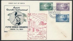 PHILIPPINES 1950 Chamber of Commerce FDC...................................56368