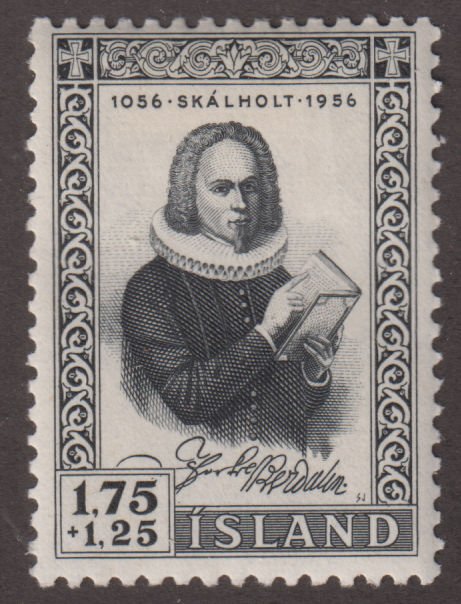 Iceland B16 Bishop Jon Thorkelsson Vidalin 1956