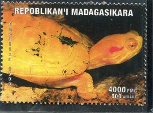 Malagasy 1999 TURTLE 1 value Perforated Mint (NH)