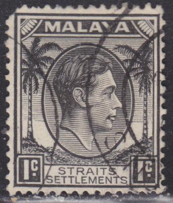 Straits Settlements 238 King George VI 1945