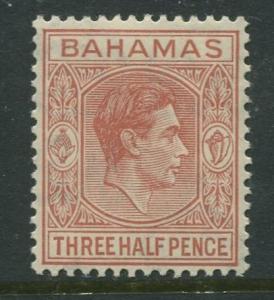 STAMP STATION PERTH Bahamas #102 KVI Definitive 1938 MLH CV$1.25