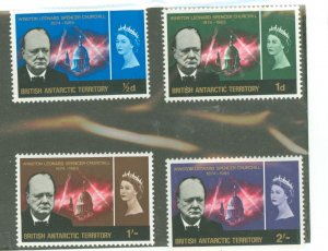 British Antarctic Territory #16-19 Unused Single (Complete Set)