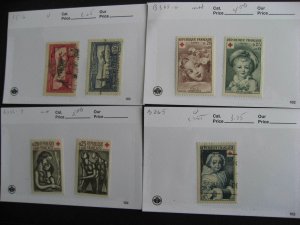 FRANCE collection of old stuff in sales cards, unverified, check them out! 