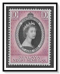 Negri Sembilan #63 Coronation Issue MH