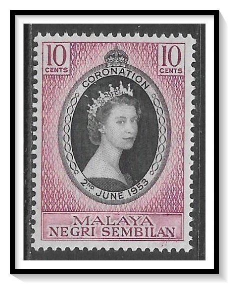 Negri Sembilan #63 Coronation Issue MH