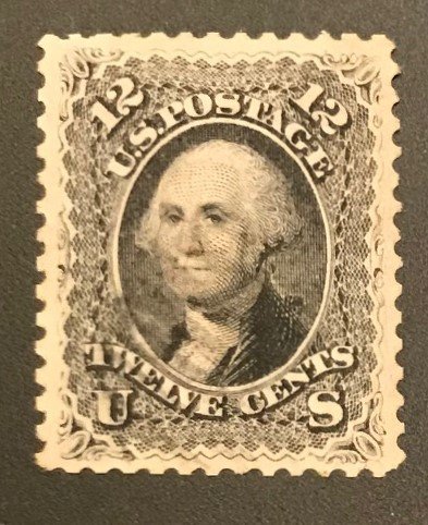 1861 Sc. 69 used, light cancel, XF centering, large margins, might be reperfed