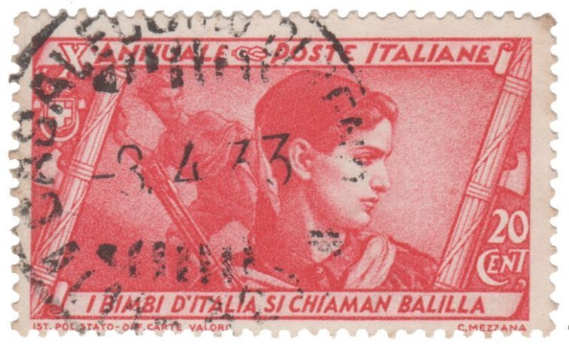 ITALY STAMP 1932. SCOTT # 293. USED. # 3