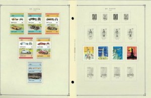 St.Lucia 1946-1999 Mint (6 used) Hinged on Scott International Pages