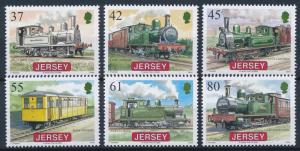 [61361] Jersey 2009 Railway Train Elsenbahn Chemin De Fer  MNH