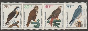 GERMANY #B496-9 MINT NEVER HINGED COMPLETE