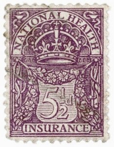 (I.B) George V Revenue : National Health & Insurance 5½d