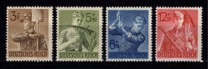 Germany 1943 Labour Corps, Set [Unused]