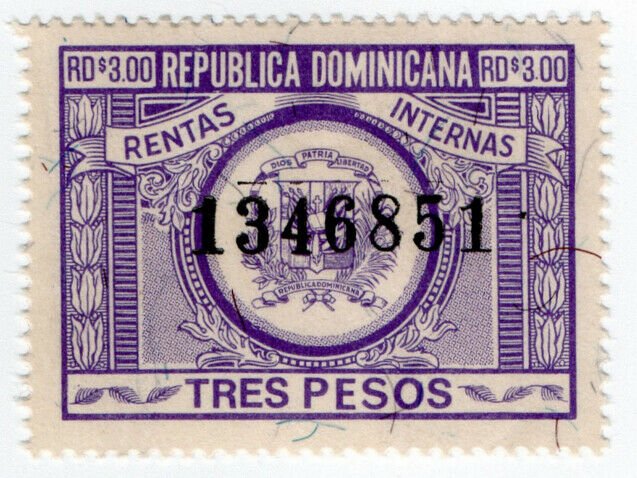 (I.B) Dominican Republic Revenue : Internal Tax $3