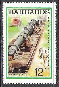 Barbados #513 Space Project MNH