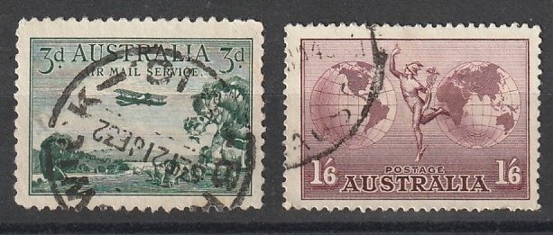 C1,C4 Australia Used Air Mail