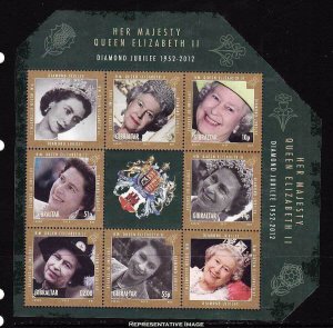 Gibraltar Scott 1324a Mint never hinged.