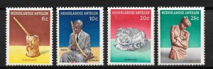 Netherlands Antilles Scott 276-79 MNHOG - 1962 Local Culture and Customs