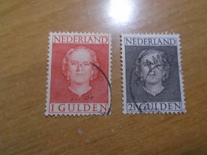 Neterlands  #  319-20  used