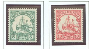 German New Guinea #21/22 Unused Single