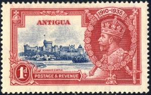 ANTIGUA - 1935 - SG 91 1d KGV Silver Jubilee - Mint* (MOGH / MM)