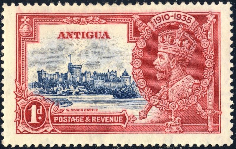 ANTIGUA - 1935 - SG 91 1d KGV Silver Jubilee - Mint* (MOGH / MM)