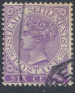 Straits Settlements    SC# 48 Used  see details & scans