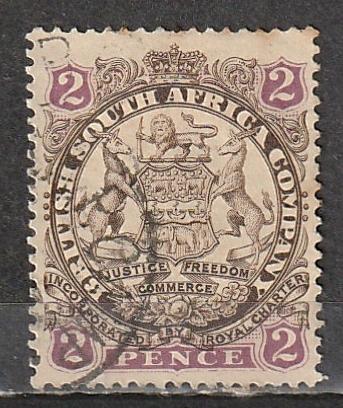 #28 British South Africa(Rhodesia) Used