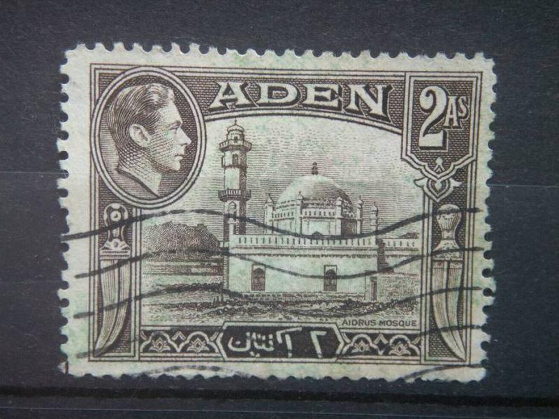 ADEN, 1946, used 2a, Aden Harbor. Scott 20