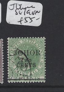 MALAYA JOHORE (PP2303B)  QV 2C/24C  SG 19  VFU 