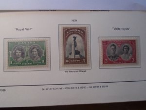 Canada  #  246-48  MNH