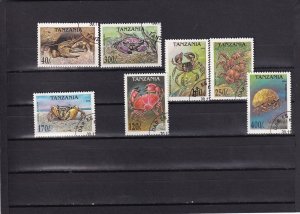 SA02 Tanzania 1994 Crustaceans used stamps