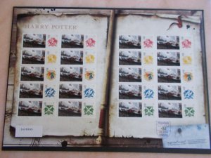 Harry Potter & Hogwarts Express Limited Edition Smiler Sheet of 250 TS 188 U/M